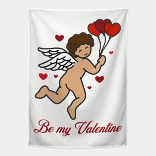 Cupid with Balloons Tapestry