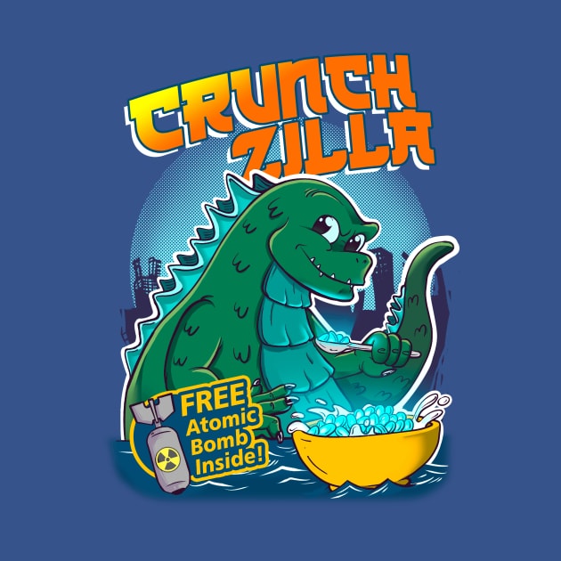 Crunch Zilla by Gasometer Studio