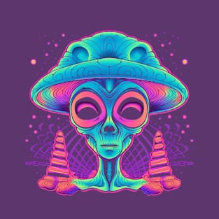 Trippy alien T-Shirt