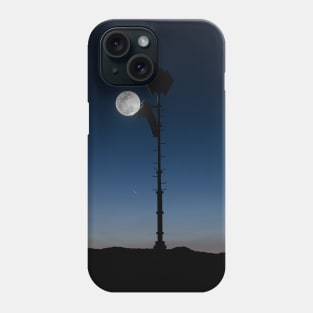 Climbing the moon Phone Case