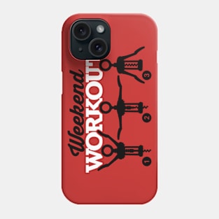 Weekend work corkscrew Phone Case