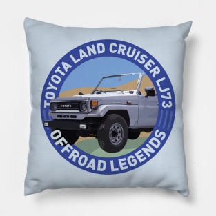 4x4 Offroad Legends: Toyota Land Cruiser LJ73 Pillow