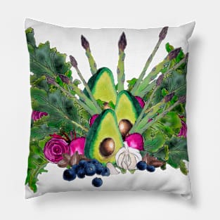 superfood medley Pillow