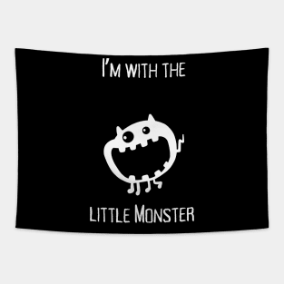 Halloween Monster— I’m with the Little Monster Tapestry