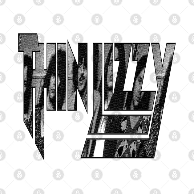 Thin Lizzy Typograph by Twrinkle