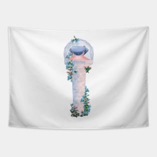 Seventeen v.2 Floral Lightstick kpop Tapestry