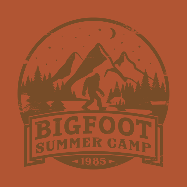 Bigfoot Summer Camp by Funnin' Funny