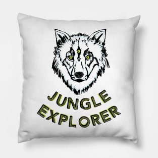 Jungle explorer 1 Pillow