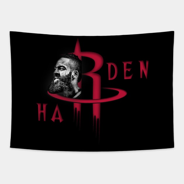 James Harden Tapestry by gagashirt