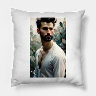 Handsome Man 9 Pillow