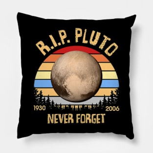 RIP Pluto Pillow