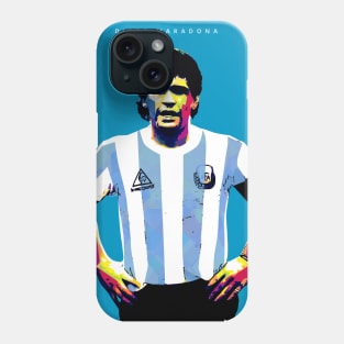 Diego Maradona Pop Art Phone Case