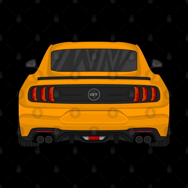 MUSTANG GT ORANGE by VENZ0LIC