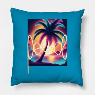 Peaceful Sunset Pillow