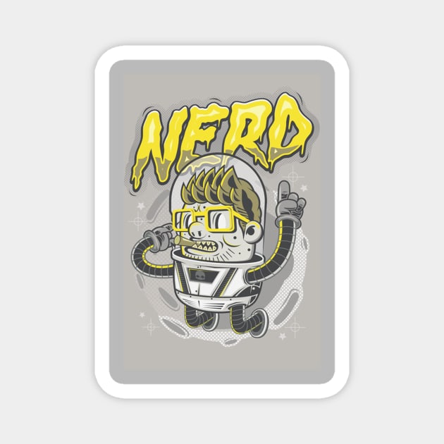 Follow The Nerd Magnet by smithlinkmacca