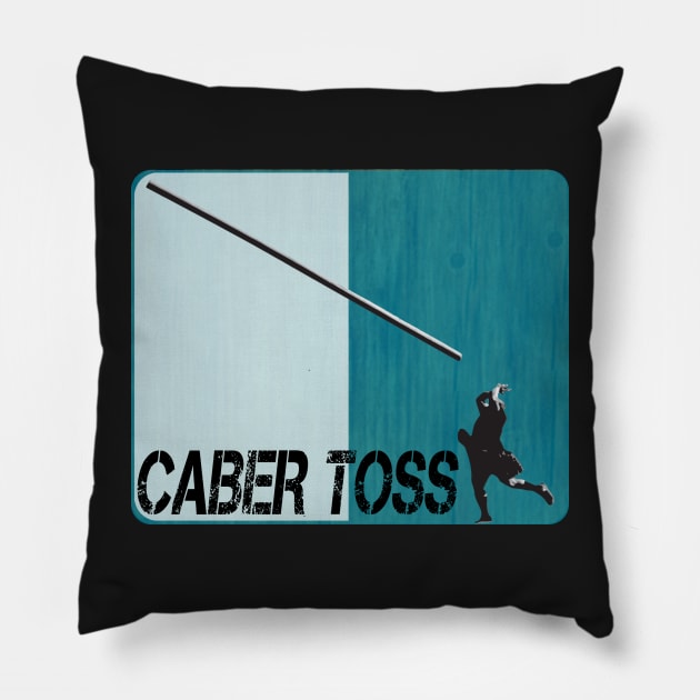 Classic Caber Toss Pillow by Insaneluck