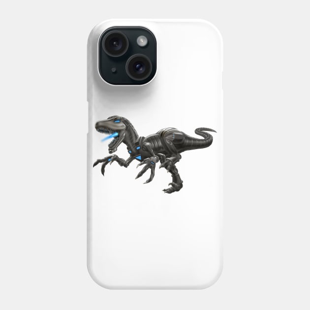 Metal Raptor Phone Case by AyotaIllustration