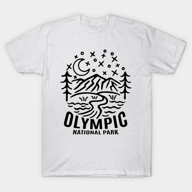 Discover Olympic National Park - Olympic National Park - T-Shirt