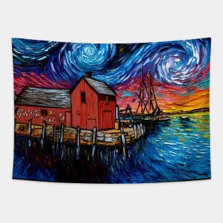 Motif 1 Night Tapestry