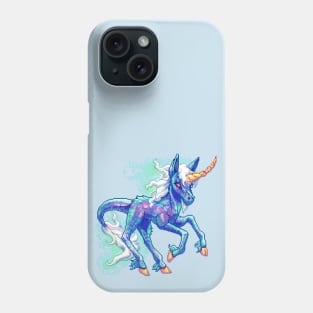 Glowing unicorn Phone Case