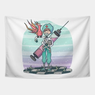 Doctor fantasy Tapestry