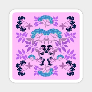 Purple flowers Magnet