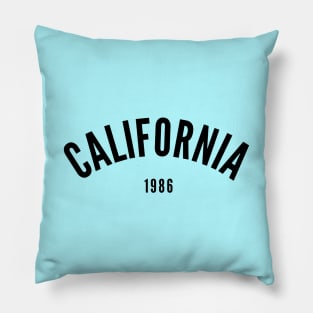 California 1986 Pillow