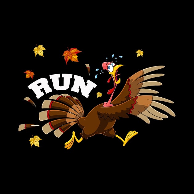 Turkey Run Costume Thanksgiving Running Turkey Trot by wfmacawrub