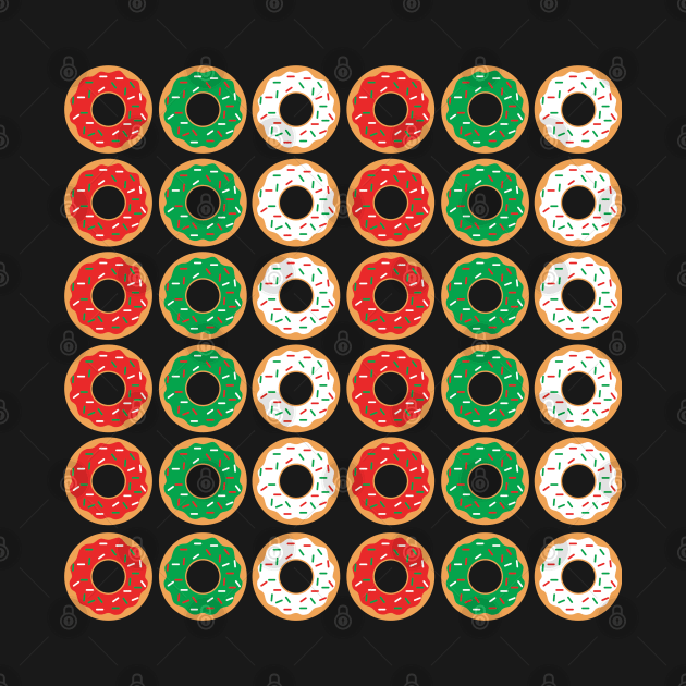 Christmas Donuts (Vertical) by ShawnIZJack13