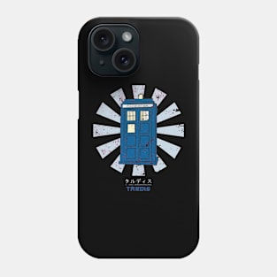 Dr Who Tardis Retro Japanese Phone Case