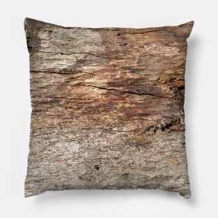 Old wooden texture Pillow