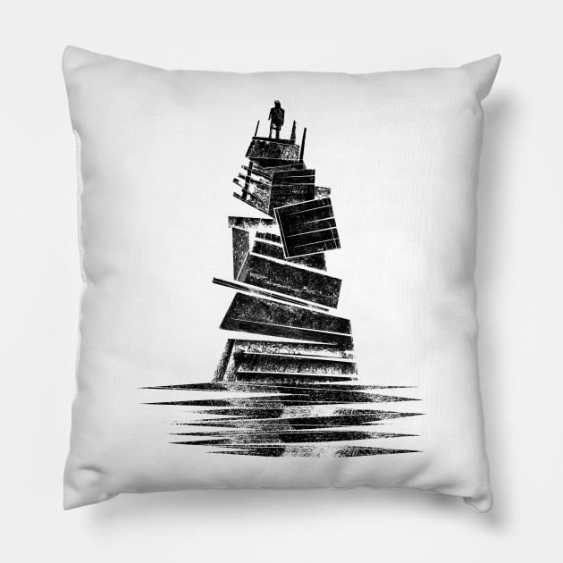 Solitude Pillow by GeeTee