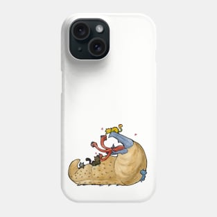 Graboids love Kittens Phone Case