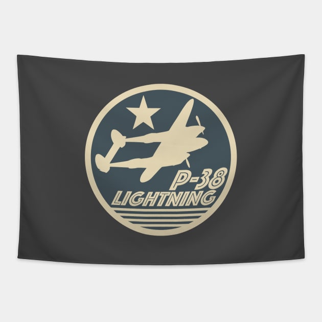 P-38 Lighting Tapestry by TCP