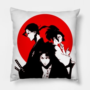 Samurai Champloo Mugen Jin and Fuu Pillow