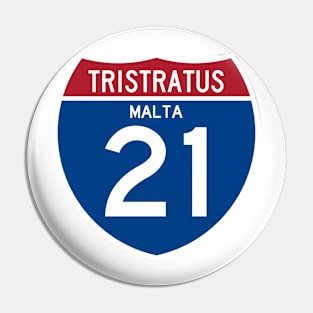 US Sign tristratus Pin