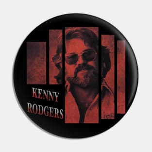 Kenny rodgers Pin