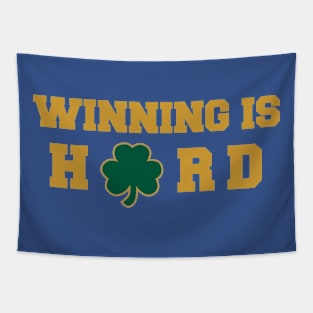 Winning Is Hard Tapestry