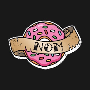 NOM Donut Tattoo T-Shirt