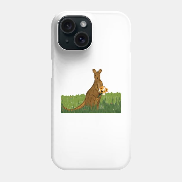 Hey Mate - Kangaroo Phone Case by alea1808