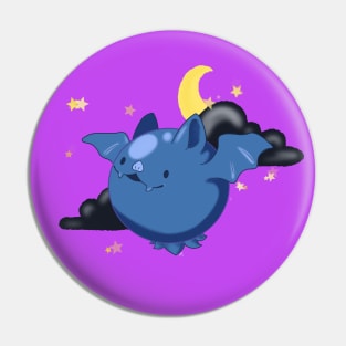 blueberry bat Pin