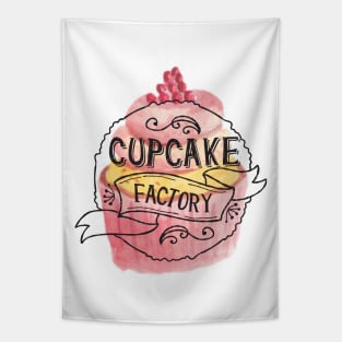 Cupcake Factory sweet design Tapestry