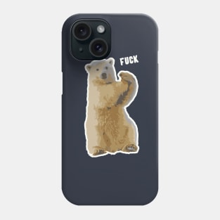 Polar Bear climate change Phone Case