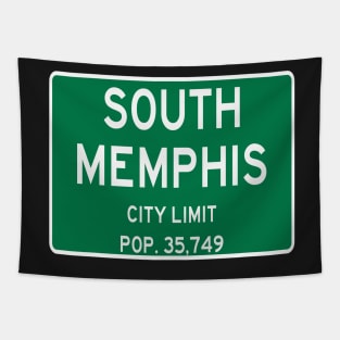 South Memphis Unofficial City Limits by Basement Mastermind Tapestry