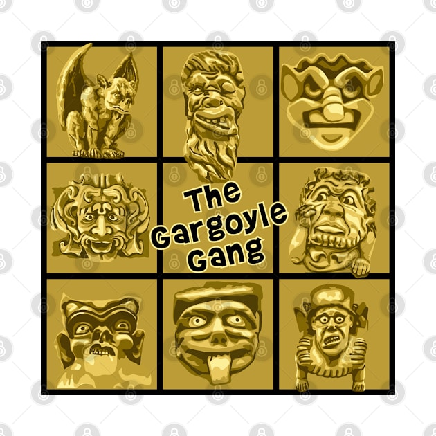 The Golden Gargoyle Gang by Slightly Unhinged