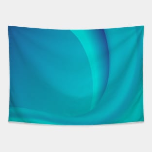 Modern blue gradient pattern Tapestry