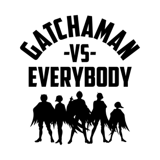 Gatchaman Battle of the Planets - vs. Everybody T-Shirt