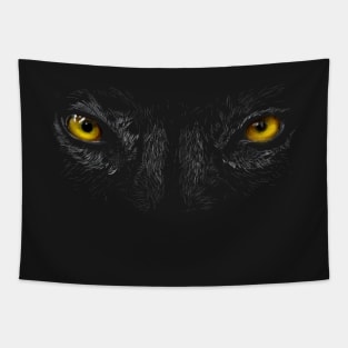 Wolf Augen Tapestry