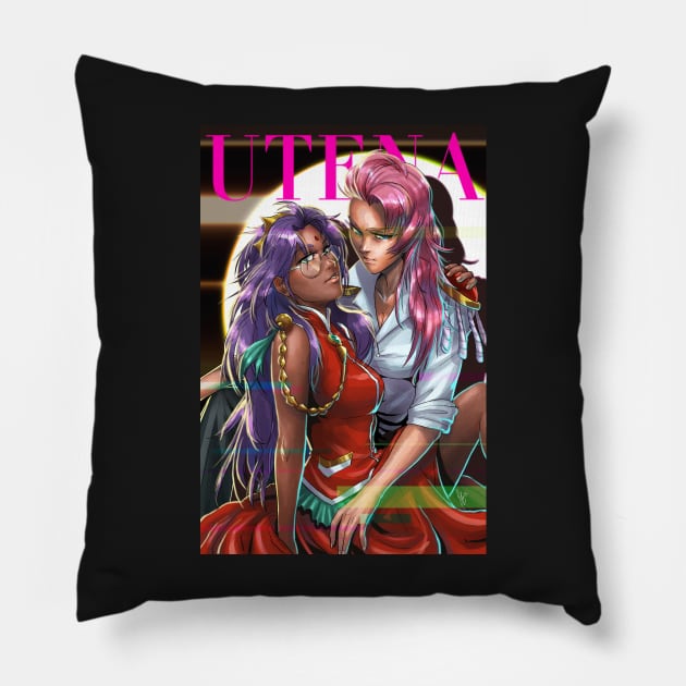 Utena in Vogue Pillow by CandaceAprilLee