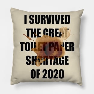 Toilet Paper Shortage 2020 Pillow